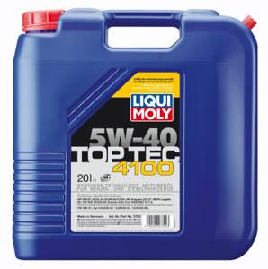 Моторное масло Liqui Moly Top Tec 4100 SAE 5w40, 20л